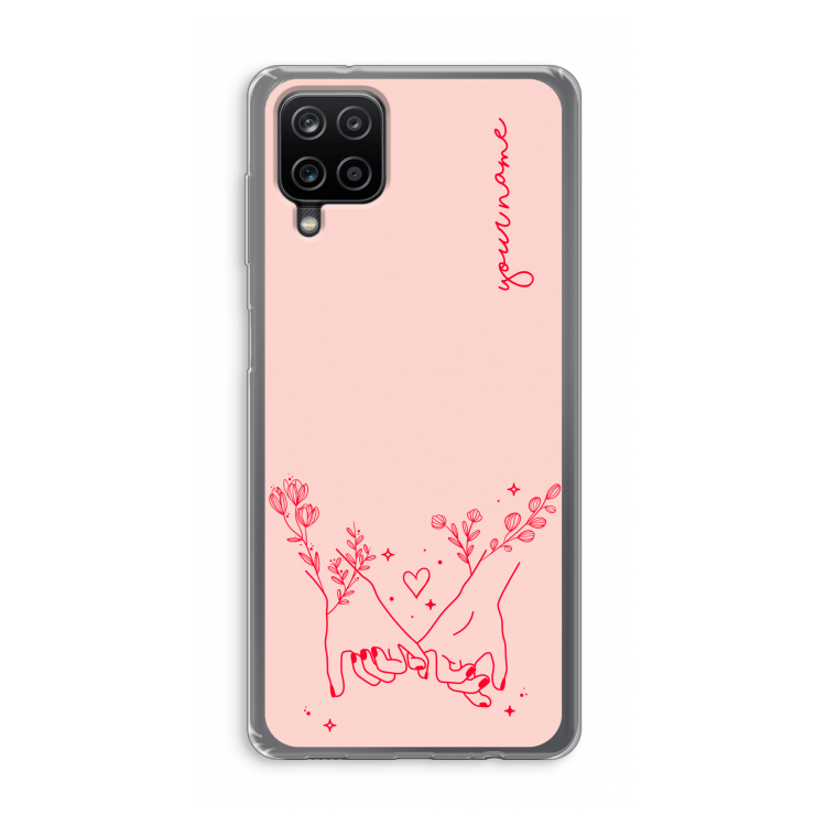 Best Friends: Samsung Galaxy A12 Transparant Hoesje