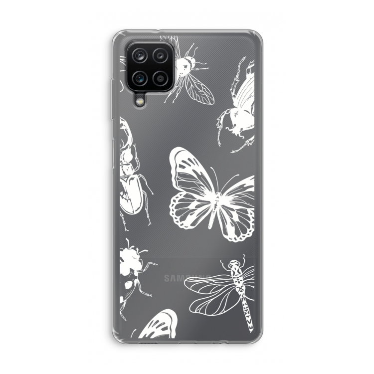 Tiny Bugs: Samsung Galaxy A12 Transparant Hoesje