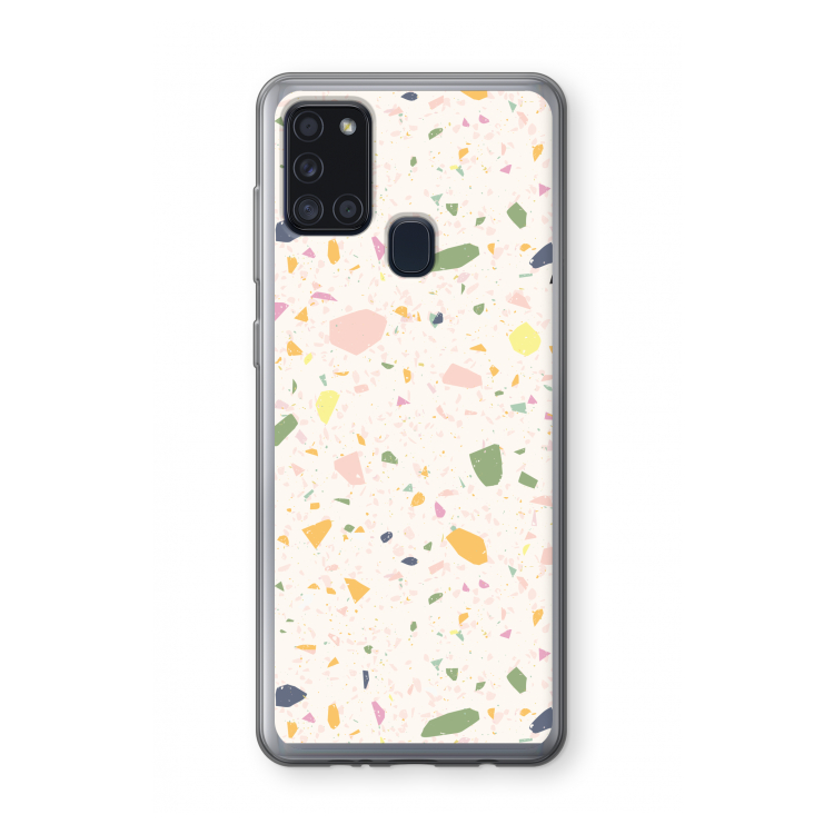 Terrazzo N°21: Samsung Galaxy A21s Transparant Hoesje