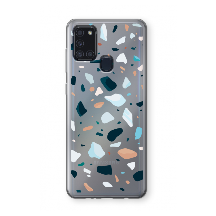 Terrazzo N°13: Samsung Galaxy A21s Transparant Hoesje