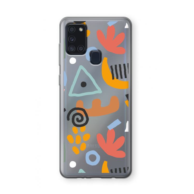 Abstract: Samsung Galaxy A21s Transparant Hoesje