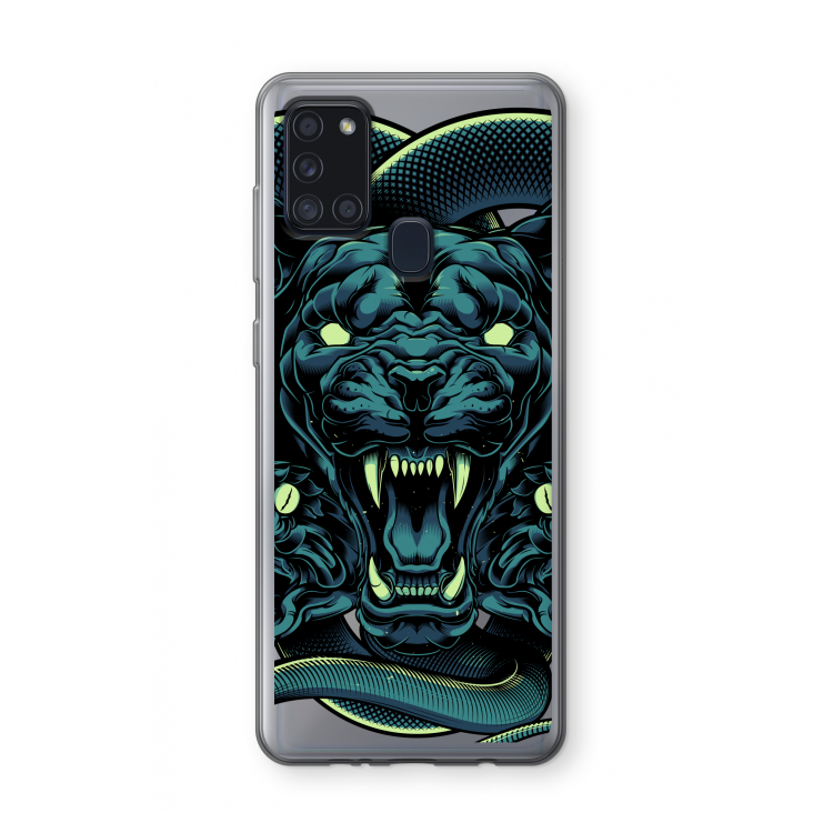 Cougar and Vipers: Samsung Galaxy A21s Transparant Hoesje