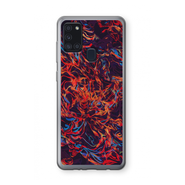Lucifer: Samsung Galaxy A21s Transparant Hoesje