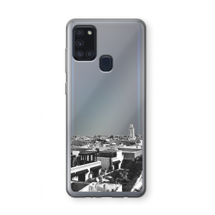 Marrakech Skyline : Samsung Galaxy A21s Transparant Hoesje
