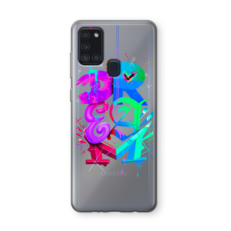 Dream: Samsung Galaxy A21s Transparant Hoesje
