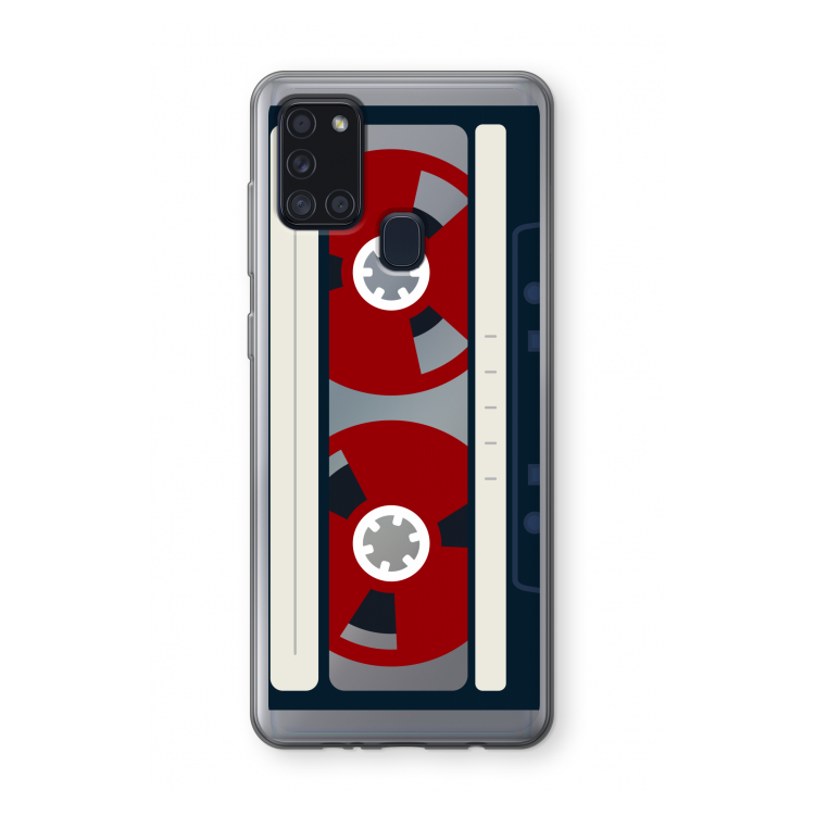 Here's your tape: Samsung Galaxy A21s Transparant Hoesje