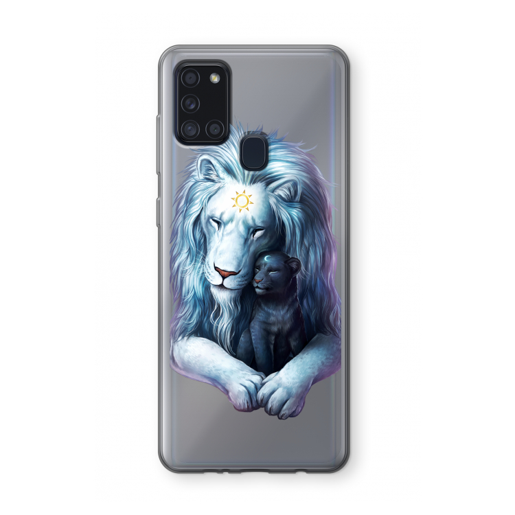 Child Of Light: Samsung Galaxy A21s Transparant Hoesje
