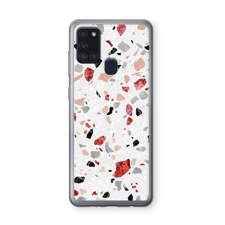 Terrazzo N°12: Samsung Galaxy A21s Transparant Hoesje