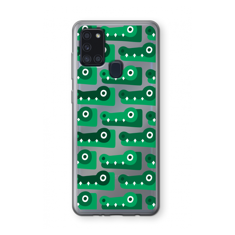 Crocs: Samsung Galaxy A21s Transparant Hoesje