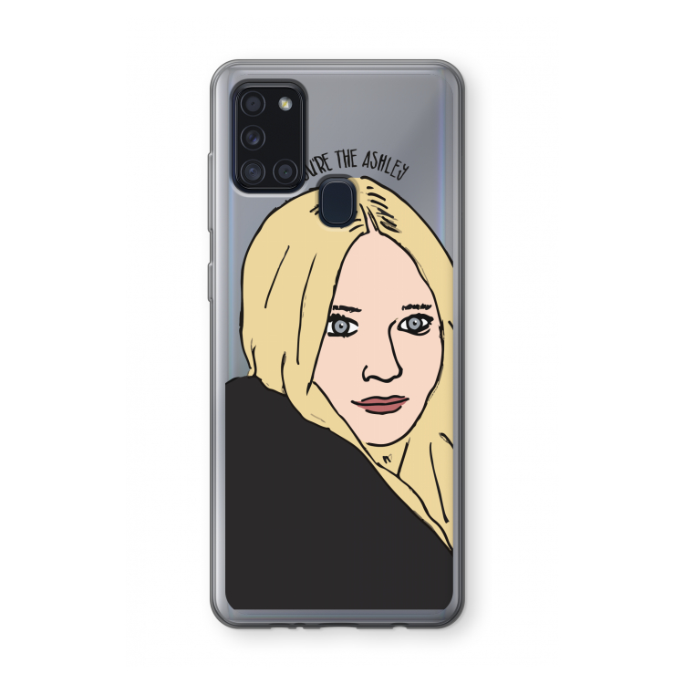 Ashley: Samsung Galaxy A21s Transparant Hoesje