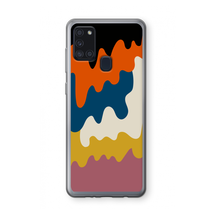 Baar A: Samsung Galaxy A21s Transparant Hoesje