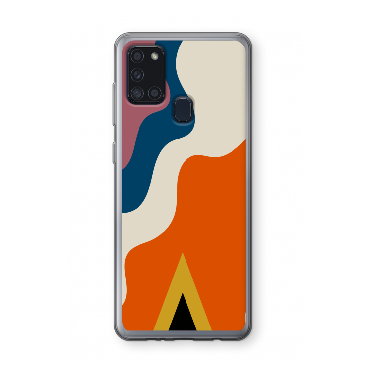 Noor A: Samsung Galaxy A21s Transparant Hoesje
