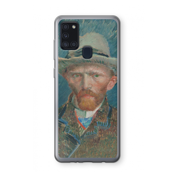 Van Gogh: Samsung Galaxy A21s Transparant Hoesje