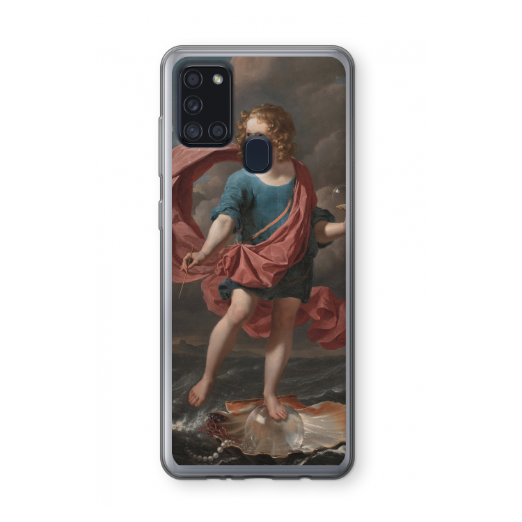 Soap Bubbles: Samsung Galaxy A21s Transparant Hoesje