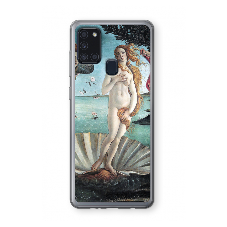 Birth Of Venus: Samsung Galaxy A21s Transparant Hoesje