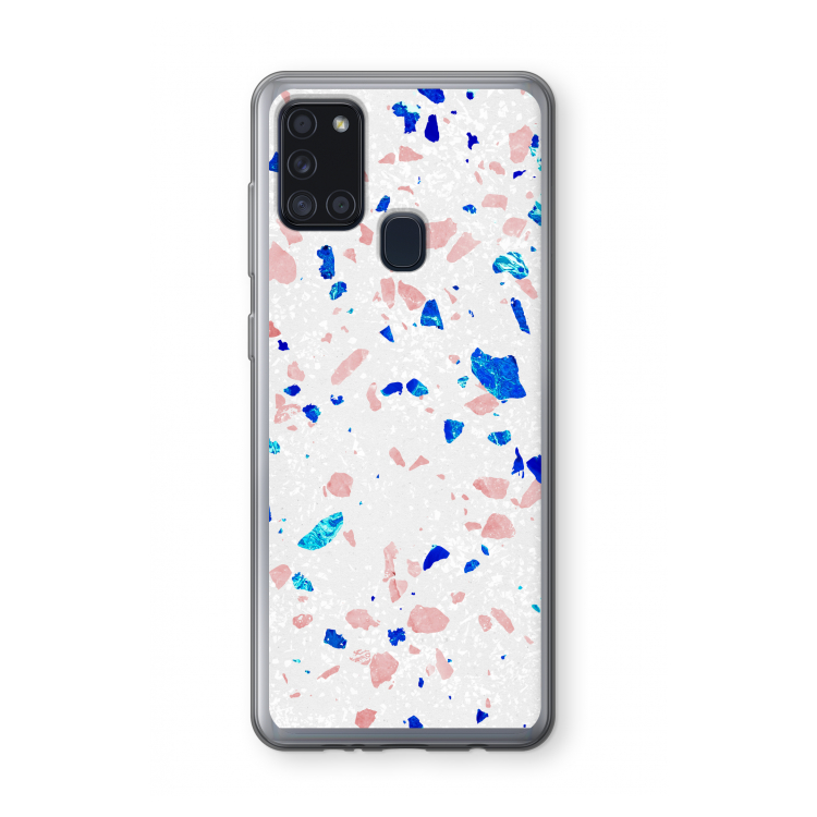 Terrazzo N°6: Samsung Galaxy A21s Transparant Hoesje