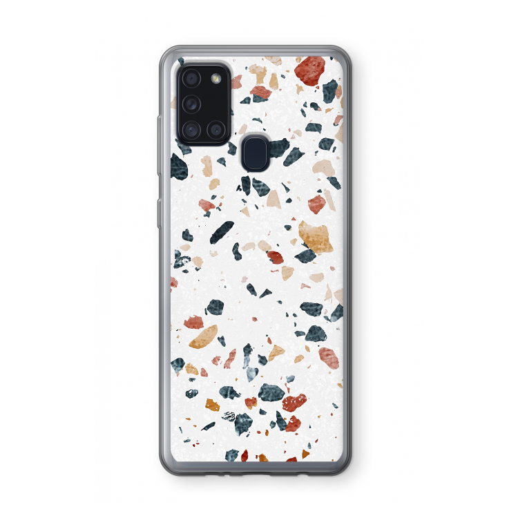 Terrazzo N°4: Samsung Galaxy A21s Transparant Hoesje