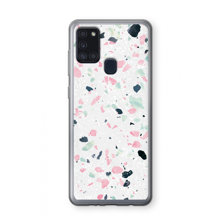 Terrazzo N°3: Samsung Galaxy A21s Transparant Hoesje