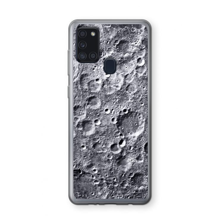 Maanlandschap: Samsung Galaxy A21s Transparant Hoesje