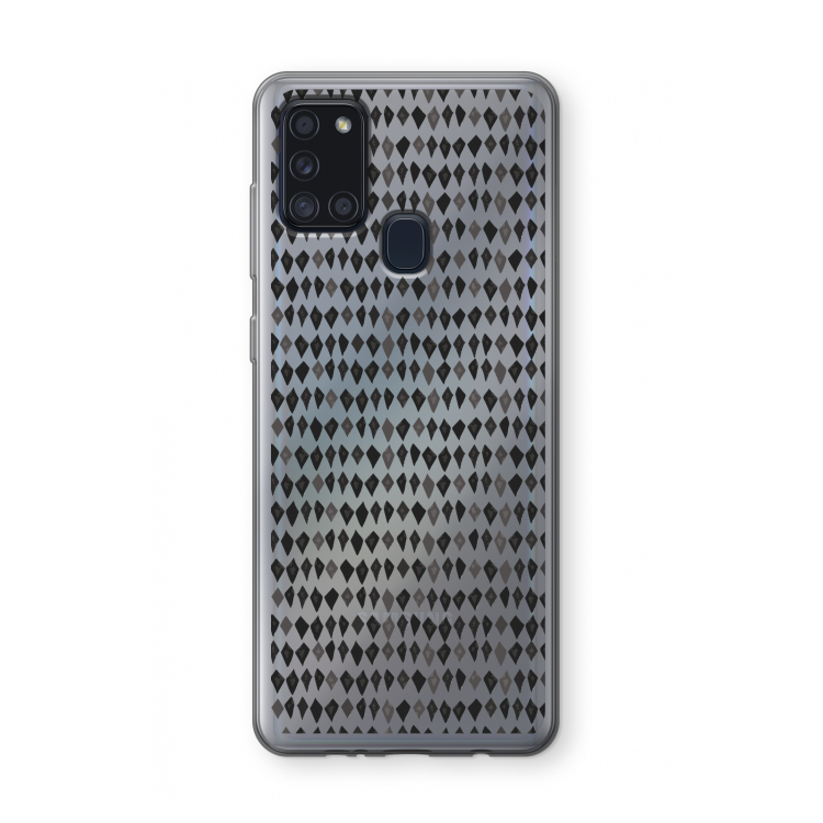 Crazy shapes: Samsung Galaxy A21s Transparant Hoesje