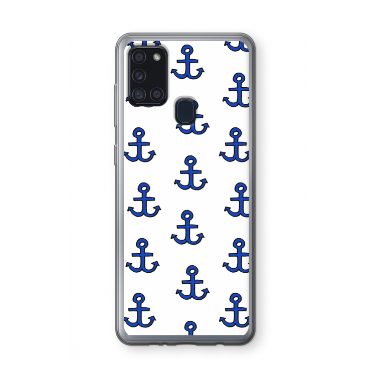 Ankers: Samsung Galaxy A21s Transparant Hoesje