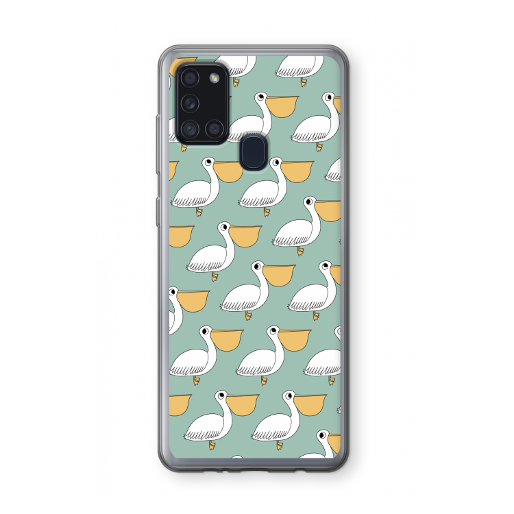 Pelican: Samsung Galaxy A21s Transparant Hoesje