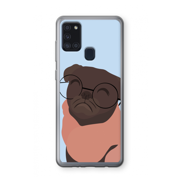 Ludo: Samsung Galaxy A21s Transparant Hoesje