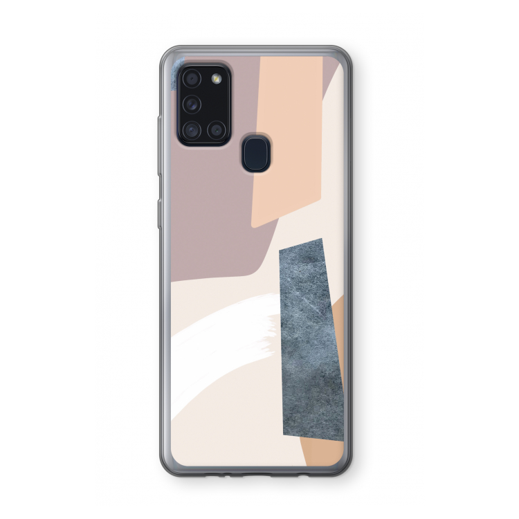 Luca: Samsung Galaxy A21s Transparant Hoesje