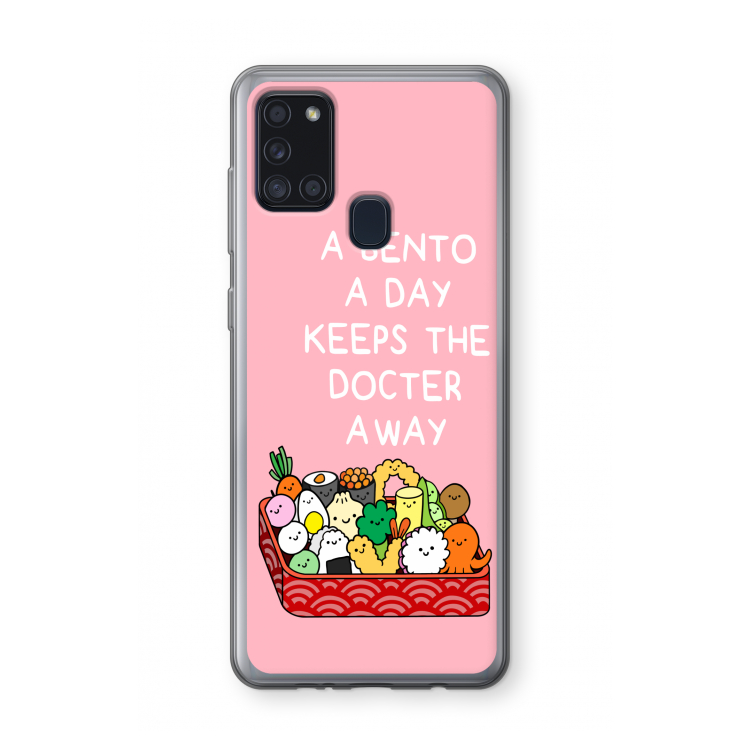 Bento a day: Samsung Galaxy A21s Transparant Hoesje