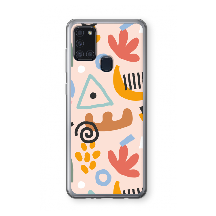 Abstract: Samsung Galaxy A21s Transparant Hoesje