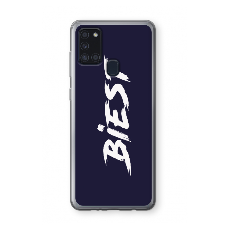 Biest: Samsung Galaxy A21s Transparant Hoesje