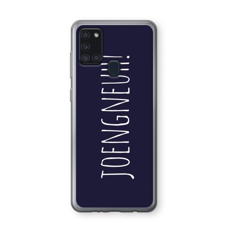 Joengneuh!: Samsung Galaxy A21s Transparant Hoesje