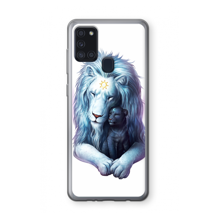 Child Of Light: Samsung Galaxy A21s Transparant Hoesje