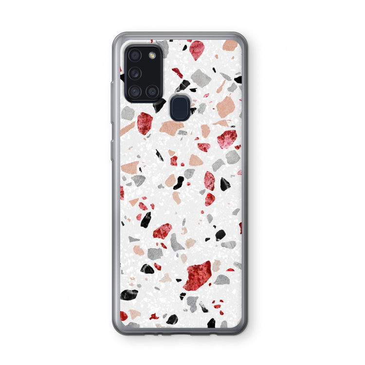 Terrazzo N°12: Samsung Galaxy A21s Transparant Hoesje
