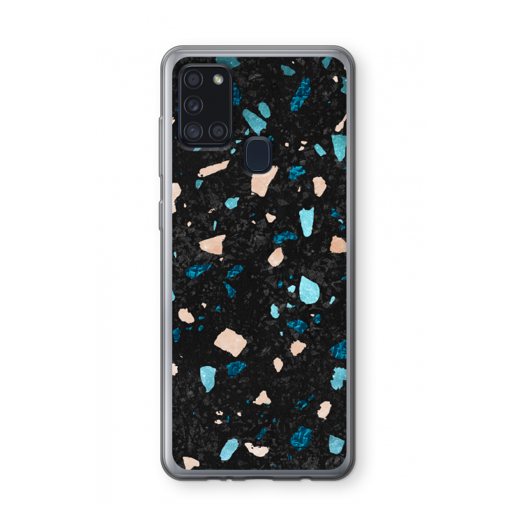 Terrazzo N°11: Samsung Galaxy A21s Transparant Hoesje