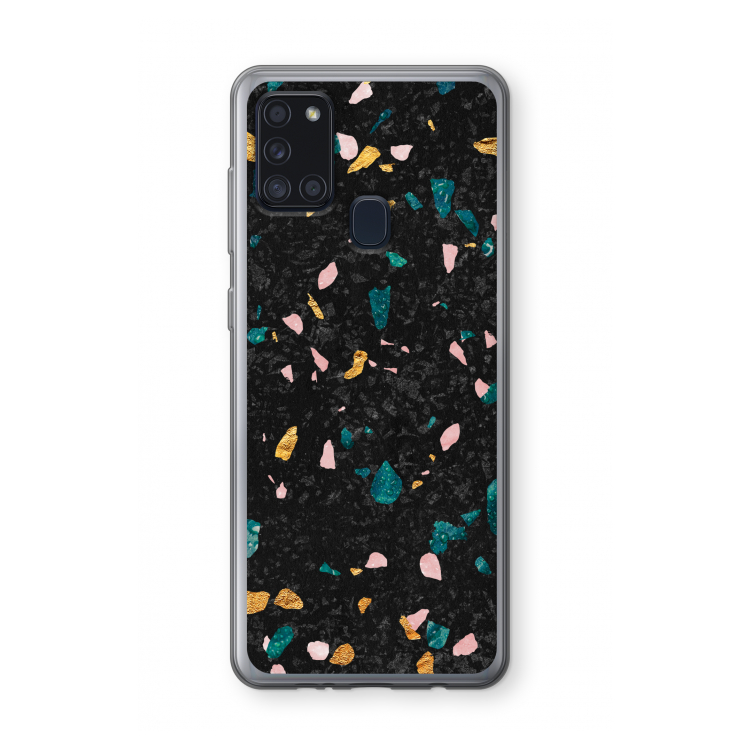 Terrazzo N°10: Samsung Galaxy A21s Transparant Hoesje