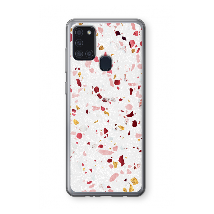 Terrazzo N°9: Samsung Galaxy A21s Transparant Hoesje