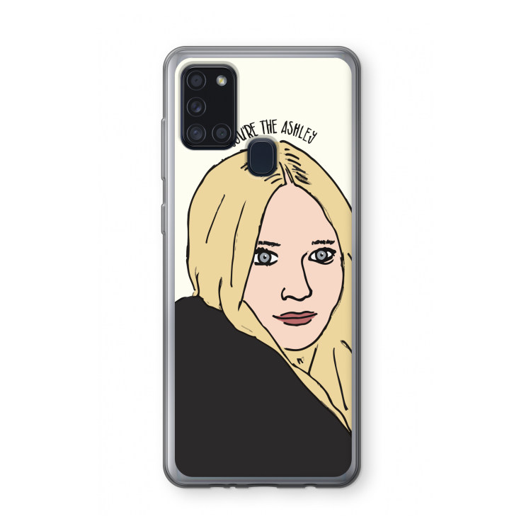 Ashley: Samsung Galaxy A21s Transparant Hoesje