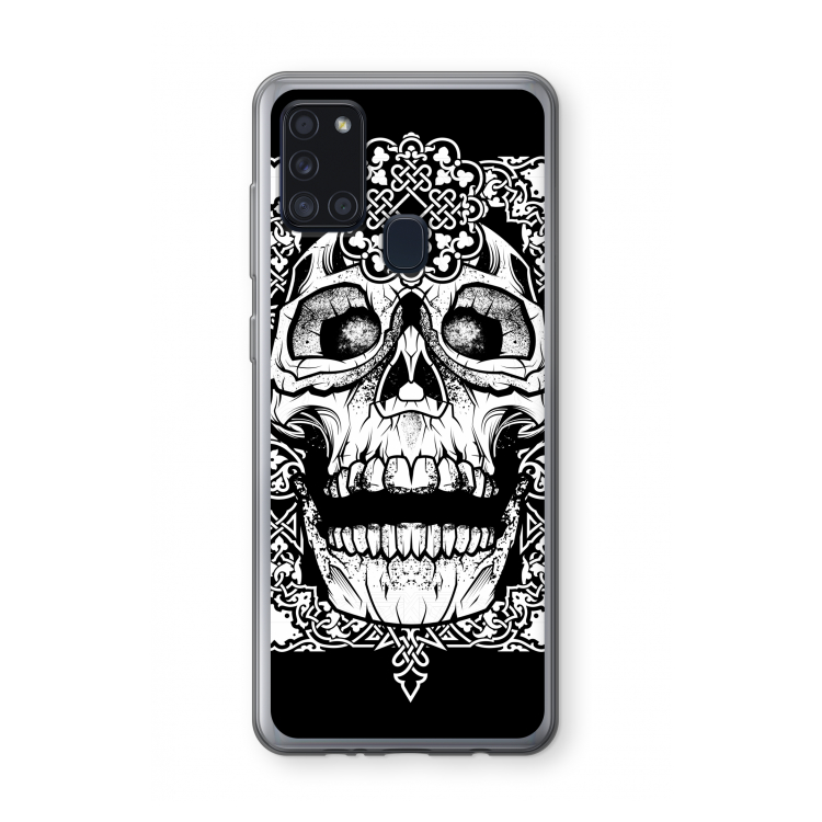 Seek & Destroy: Samsung Galaxy A21s Transparant Hoesje