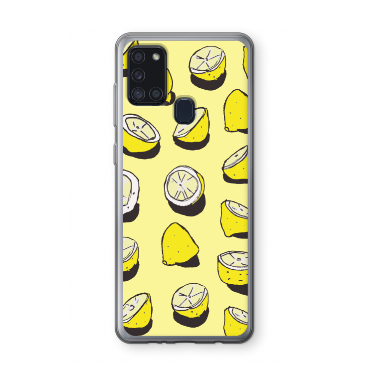 When Life Gives You Lemons...: Samsung Galaxy A21s Transparant Hoesje