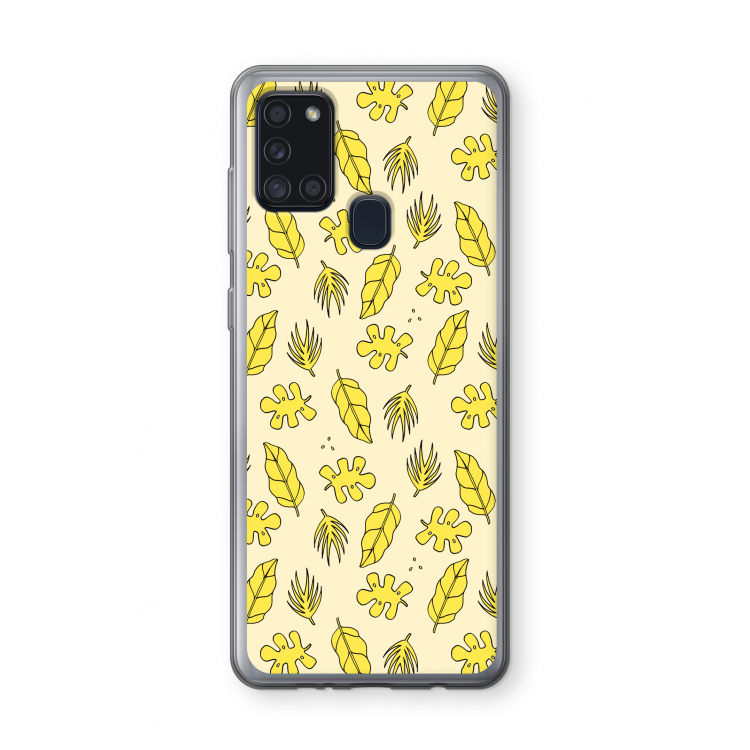 Herfst: Samsung Galaxy A21s Transparant Hoesje