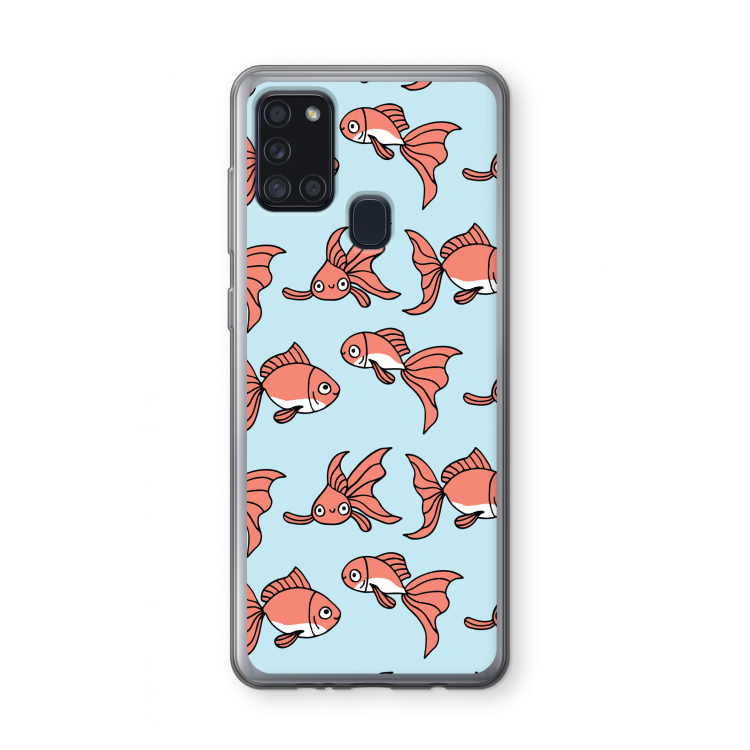 Blub: Samsung Galaxy A21s Transparant Hoesje