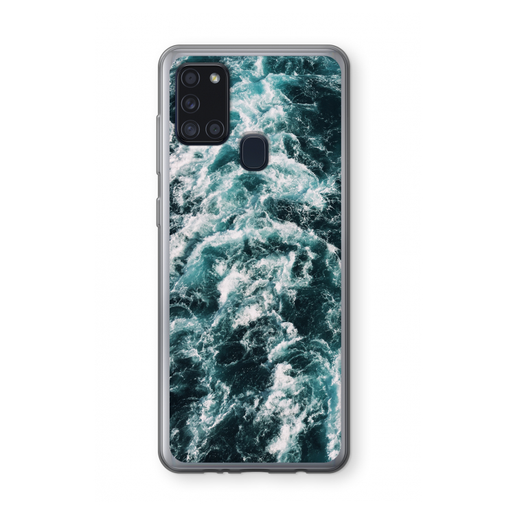 Zee golf: Samsung Galaxy A21s Transparant Hoesje