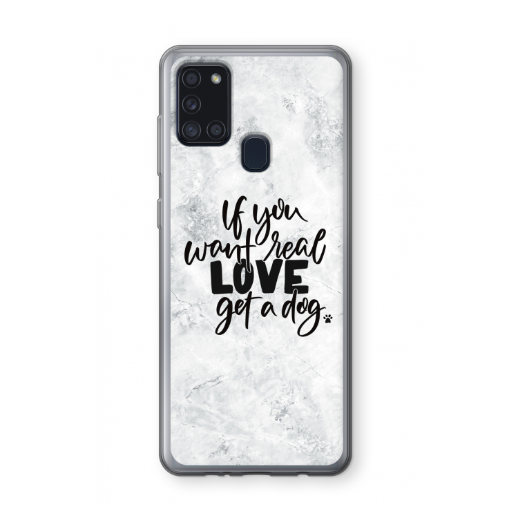 Partner in crime: Samsung Galaxy A21s Transparant Hoesje