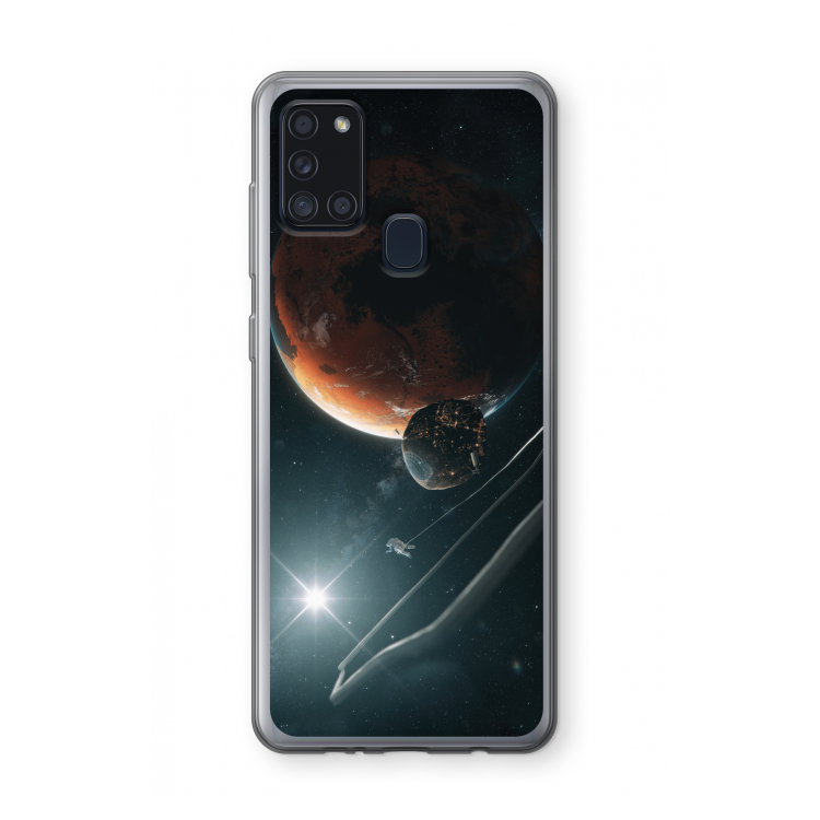 Mars Renaissance: Samsung Galaxy A21s Transparant Hoesje