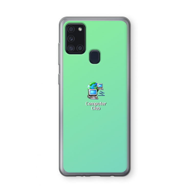 Win98: Samsung Galaxy A21s Transparant Hoesje