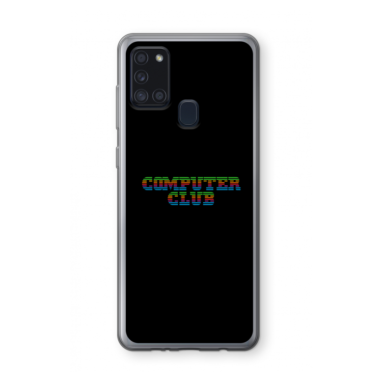 Retro: Samsung Galaxy A21s Transparant Hoesje