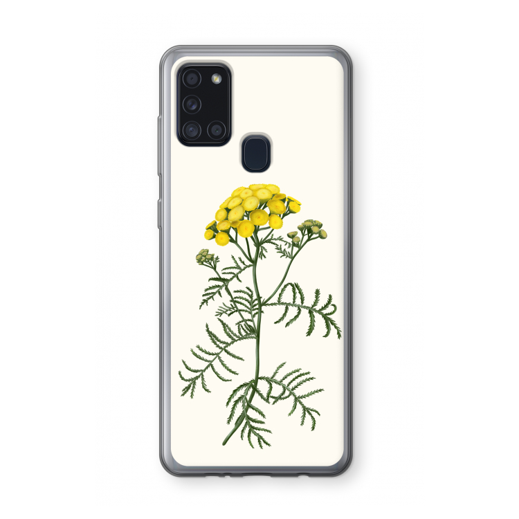 Tansy: Samsung Galaxy A21s Transparant Hoesje