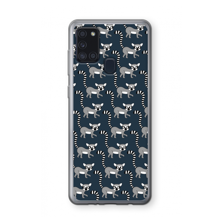 Makis: Samsung Galaxy A21s Transparant Hoesje
