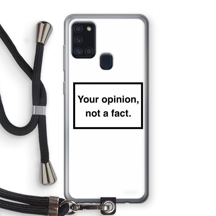 Your opinion: Samsung Galaxy A21s Transparant Hoesje met koord